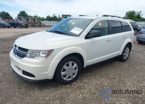 2016 Dodge Journey Se from USA, damaged, VIN 3C4PDCAB3GT160908